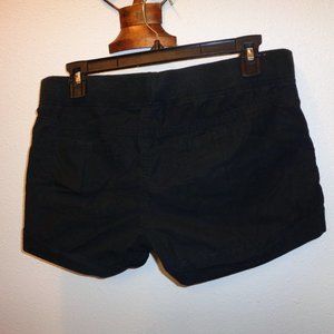 So Junior's Black Pull On Shorts Size 9
